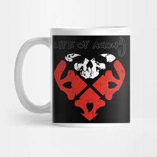 love of agony retro Mug